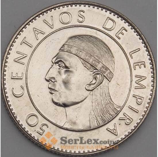 Гондурас 50 сентаво 1991 КМ84а.1 UNC арт. 18796