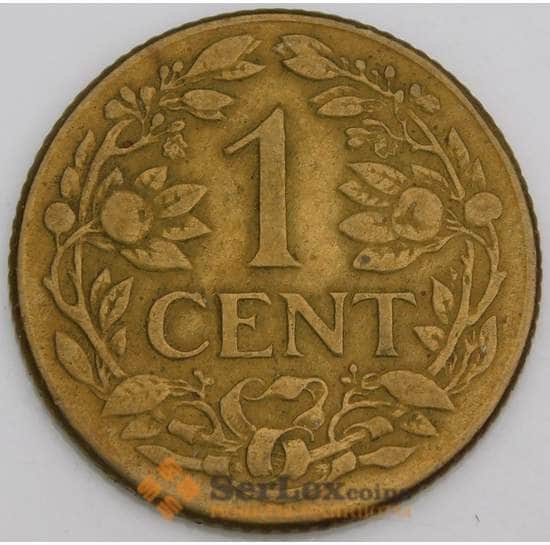Суринам монета 1 цент 1943 КМ10 VF арт. 46312