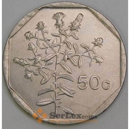 Мальта 50 центов 2001 КМ98 XF арт. 56017 Мальта 50 центов 2001 КМ98 XF арт. 56017
