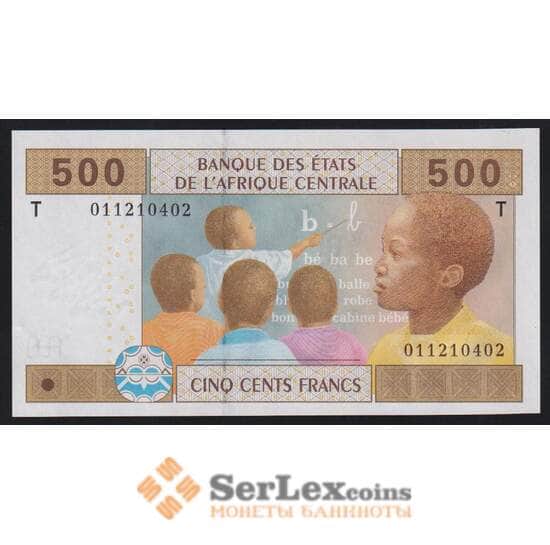 Конго 500 франков 2002 Р106Тa UNC арт. 52805
