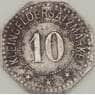 Германия Нотгельд 10 пфеннигов  1918 XF Пирмазенс (j05.19) арт. 19930