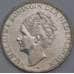 Монета Нидерланды 2 1/2 гульдена 1933 КМ165 XF арт. 12145