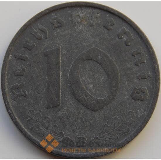 Германия 10 рейхспфеннигов 1943 B КМ101 VF арт. 8976