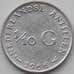 Монета Нидерландские Антиллы 1/10 гульдена 1966 КМ3 AU арт. 12229
