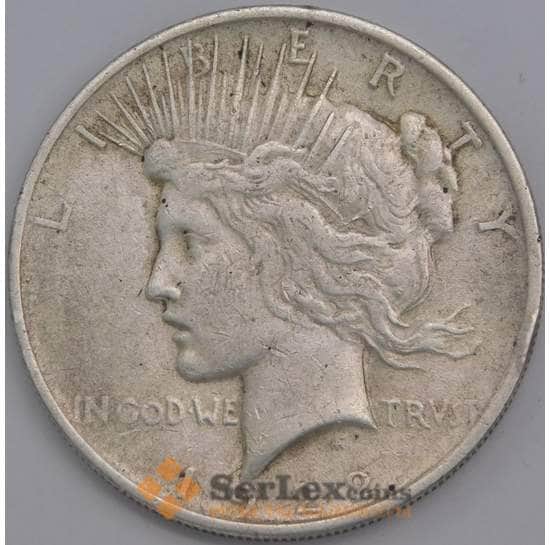 США монета коллкционная 1 1922 КМ150 VF- Peace арт. 43082