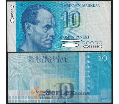 Финляндия банкнота 10 марок 1986 Р113 VF арт. 49017