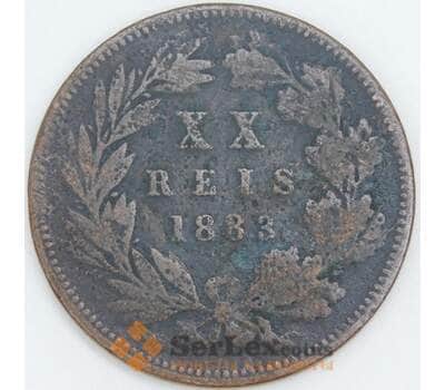 Португалия 20 рейс 1883 КМ527 VG арт. 56461