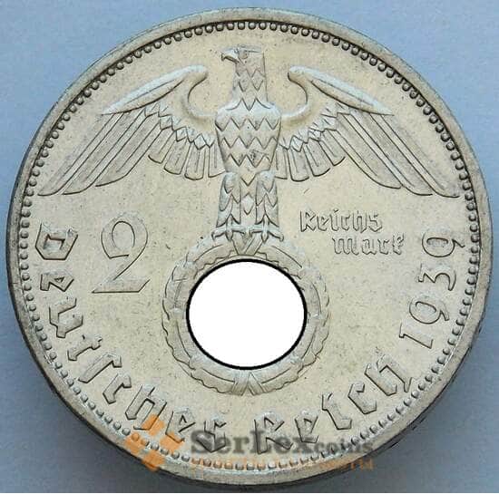 Германия 2 марки 1939 A КМ93 XF-AU  арт. 16786