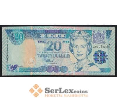 Фиджи 20 долларов ND 2002 Р107а UNC арт. 52064