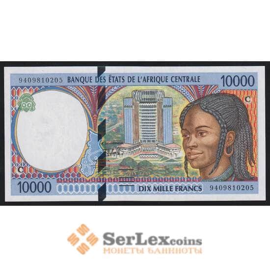 Конго 10000 франков 1994 Р105Ca UNC арт. 52804