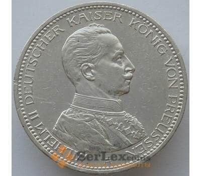 Монета Германия Пруссия 5 марок 1913 КМ536 AU Серебро (J05.19) арт. 15929
