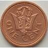 Барбадос 1 цент 1992-2007 КМ10a UNC арт. 10071