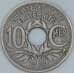 Франция 10 сантимов 1923 КМ866a VF арт. 57037