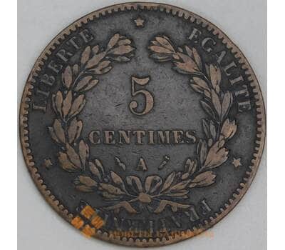 Франция 5 сантимов 1881 КМ821 VF арт. 54906