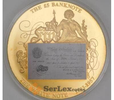 Жетон Великобритания Портрет на банкноте 47мм арт. 56758