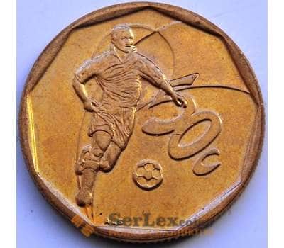 Монета Южная Африка ЮАР 50 центов 2002 КМ287 UNC арт. С04531