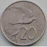 Кука острова 20 центов 1973 КМ5 XF арт. С04562