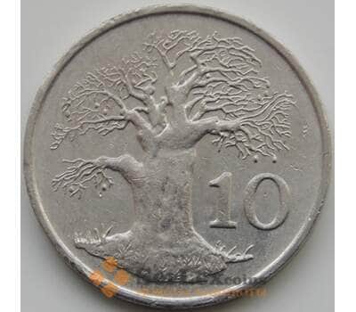 Монета Зимбабве 10 центов 1997 КМ3 VF арт. С04588