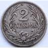 Уругвай 2 сентесимо 1936 КМ20 VF арт. С04600