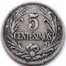 Уругвай 5 сентесимо 1901 КМ21 VF арт. С04599