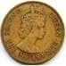 Монета Ямайка 1 пенни 1960 КМ37 VF арт. С04609