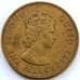 Монета Ямайка 1/2 пенни 1958 КМ36 VF арт. С04611