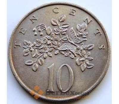 Монета Ямайка 10 центов 1969 КМ47 UNC арт. С04615