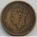 Монета ГонКонг 5 центов 1949 КМ26 VF арт. С04638