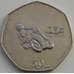Монета Мэн остров 50 пенсов 2014 UNC Мотогонки арт. С04660