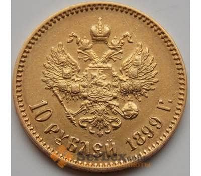 Монета Россия 10 рублей 1899 АР VF+ Золото арт. C04665