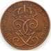 Монета Швеция 5 эре 1940 КМ779.2 XF арт. С04655