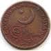 Монета Пакистан 1 пайса 1961-1963 КМ17 VF арт. С04697
