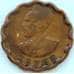 Монета Эфиопия 25 центов 1943-1944 КМ36 VF арт. С04707