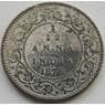 Британская Индия 1/12 анна 1878 КМ483 XF арт. С04724