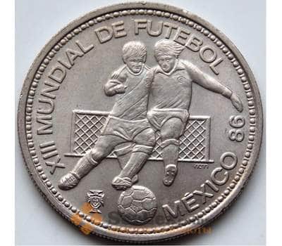 Монета Португалия 100 эскудо 1986 КМ637 Чемпионат Мира по Футболу арт. С04734