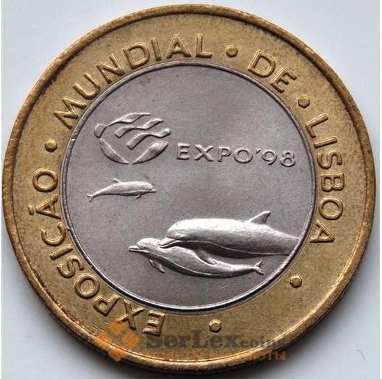 Португалия монета 200 Эскудо 1997 КМ694 AU EXPO 98 арт. С04736