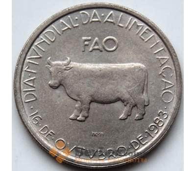 Монета Португалия 5 эскудо 1983 КМ618 UNC ФАО арт. С04743