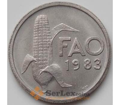 Монета Португалия 2,5 эскудо 1983 КМ617 UNC ФАО арт. С04744