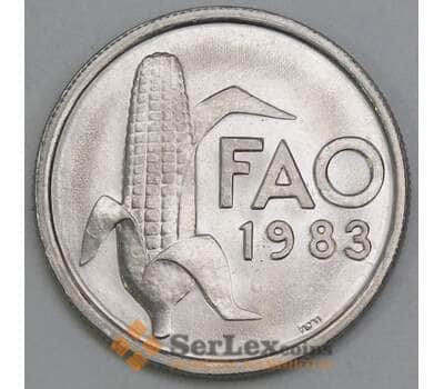 Монета Португалия 2,5 эскудо 1983 КМ617 UNC ФАО арт. С04744