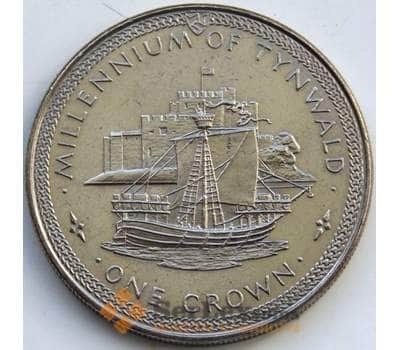 Монета Мэн остров 1 крона 1979 КМ47 Тинвальд арт. С04756