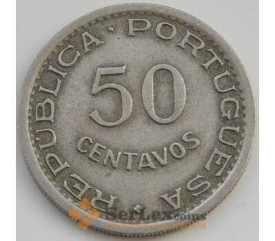 Монета Кабо-Верде 50 сентаво 1949 КМ6 VF арт. С04833