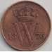 Монета Нидерланды 1 цент 1876 КМ100 VF арт. С04835