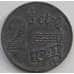 Монета Нидерланды 2 1/2 цента 1941 КМ171 VF арт. С04852