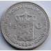Монета Нидерланды 1/2 гульдена 1928 КМ160 VF Серебро арт. С04865
