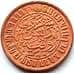 Монета Нидерландская Восточная Индия 1/2 цента 1934 КМ314.2 UNC арт. С04872