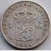 Монета Нидерландские Антиллы 1 гульден 1964 КМ2  XF Серебро арт. 4898