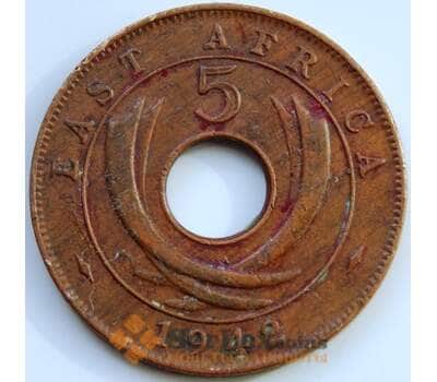 Монета Британская Восточная Африка 5 центов 1942 КМ25.2 XF арт. С04918