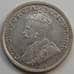 Монета Канада 5 центов 1913 КМ22 VF+ Серебро арт. С04979