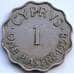 Монета Кипр 1 пиастр 1938 КМ23 XF арт. С04953