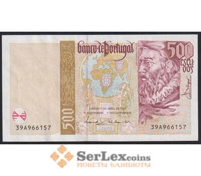 Португалия банкнота 500 эскудо 1997 Р187 AU арт. 47537